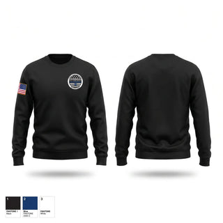 Crew Neck Sweatshirt, County Police Association of Cortland, Police, Teamtime, Team time, sublimation, custom sports apparel, team uniforms, spirit wear, spiritwear, sports uniforms, custom shirts, team store, custom team store, fundraiser sports, apparel fundraiser