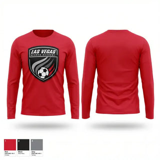 Long Sleeve Performance Shirt, LVSA Boys Black 2017, Men's Soccer, Teamtime, Team time, sublimation, custom sports apparel, team uniforms, spirit wear, spiritwear, sports uniforms, custom shirts, team store, custom team store, fundraiser sports, apparel fundraiser