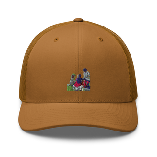 1st Infantry Division 12539986 Retro Trucker Hat | Yupoong 6606