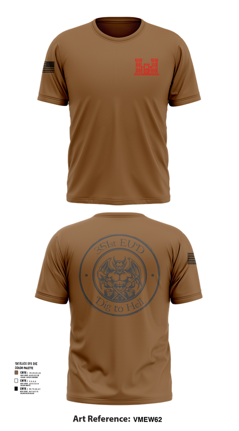 Short Sleeve Performance Shirt, 351st EUD, , Teamtime, Team time, sublimation, custom sports apparel, team uniforms, spirit wear, spiritwear, sports uniforms, custom shirts, team store, custom team store, fundraiser sports, apparel fundraiser