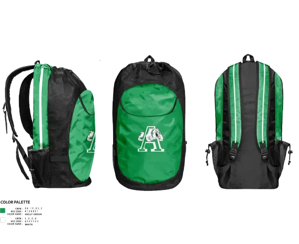 Gear Bag, Albuquerque High School Tennis, Tennis, Teamtime, Team time, sublimation, custom sports apparel, team uniforms, spirit wear, spiritwear, sports uniforms, custom shirts, team store, custom team store, fundraiser sports, apparel fundraiser