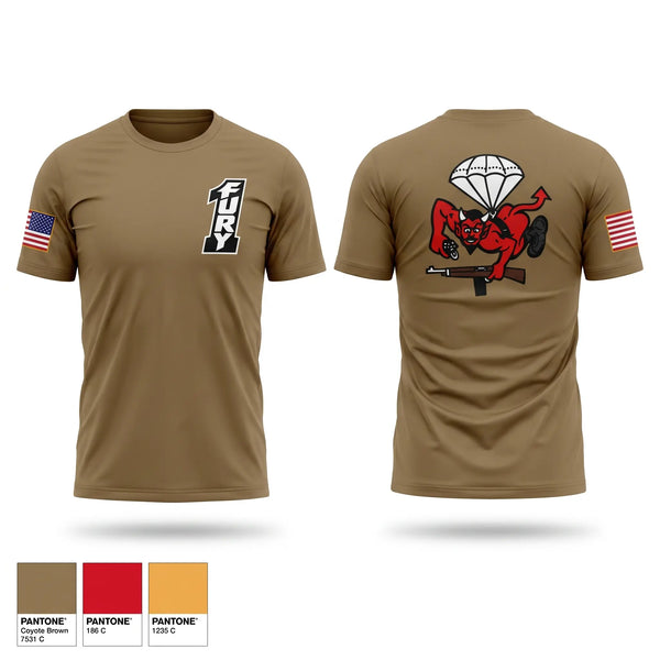 Short Sleeve Performance Shirt, BATTLE COMPANY 1-508PIR, Army, Teamtime, Team time, sublimation, custom sports apparel, team uniforms, spirit wear, spiritwear, sports uniforms, custom shirts, team store, custom team store, fundraiser sports, apparel fundraiser
