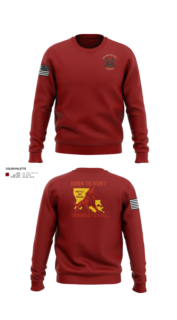 Crew Neck Sweatshirt, 239th Military Police Company, , Teamtime, Team time, sublimation, custom sports apparel, team uniforms, spirit wear, spiritwear, sports uniforms, custom shirts, team store, custom team store, fundraiser sports, apparel fundraiser