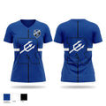 Reading Blue Devils Women's Short Sleeve V-neck Shirt - 1
