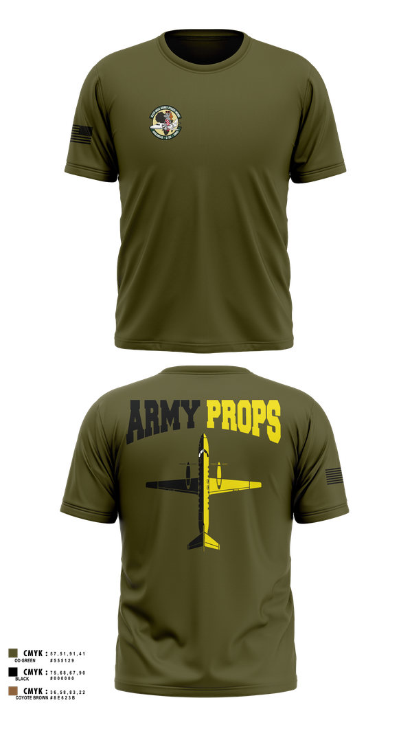 Old School Cotton Feel Shirt, DET 2 CO A 2-245th AVN, , Teamtime, Team time, sublimation, custom sports apparel, team uniforms, spirit wear, spiritwear, sports uniforms, custom shirts, team store, custom team store, fundraiser sports, apparel fundraiser