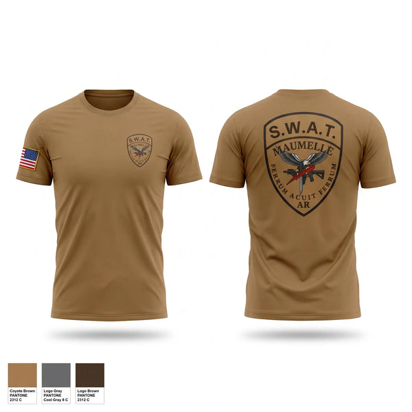 Short Sleeve Performance Shirt, Maumelle Police Department SWAT, Police, Teamtime, Team time, sublimation, custom sports apparel, team uniforms, spirit wear, spiritwear, sports uniforms, custom shirts, team store, custom team store, fundraiser sports, apparel fundraiser