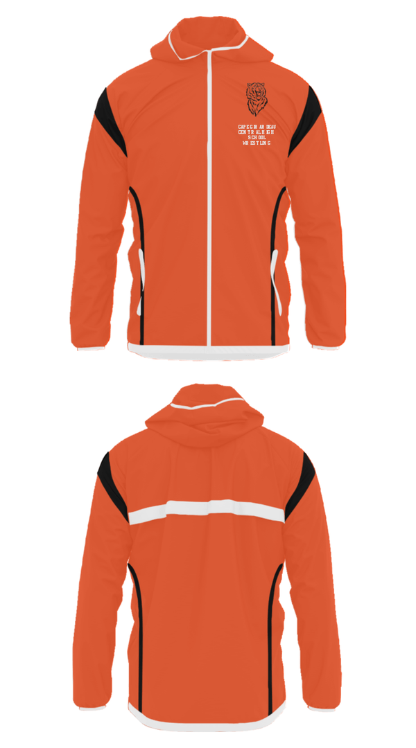 Windbreaker, Cape Girardeau Central High School Wrestling, Wrestling, Teamtime, Team time, sublimation, custom sports apparel, team uniforms, spirit wear, spiritwear, sports uniforms, custom shirts, team store, custom team store, fundraiser sports, apparel fundraiser