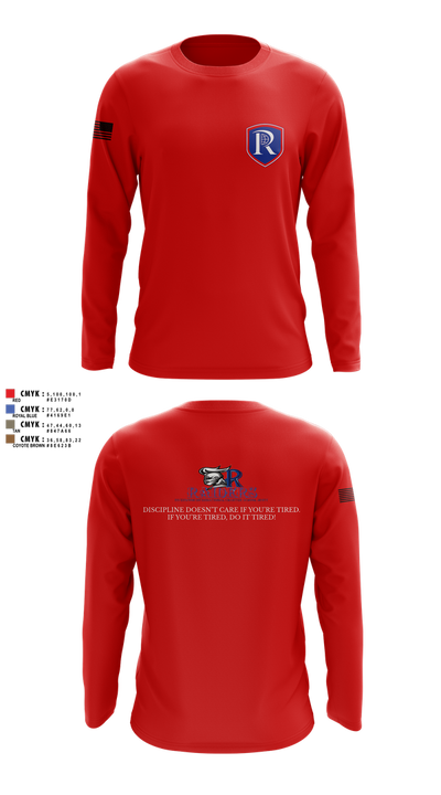 RICS Raiders 86682498 Long Sleeve Performance Shirt 8