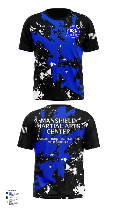 Mansfield Martial Arts Center Short Sleeve Performance Shirt - 25