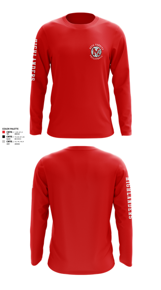 Long Sleeve Performance Shirt, McLean High School Boys Volleyball, Men's Volleyball, Teamtime, Team time, sublimation, custom sports apparel, team uniforms, spirit wear, spiritwear, sports uniforms, custom shirts, team store, custom team store, fundraiser sports, apparel fundraiser