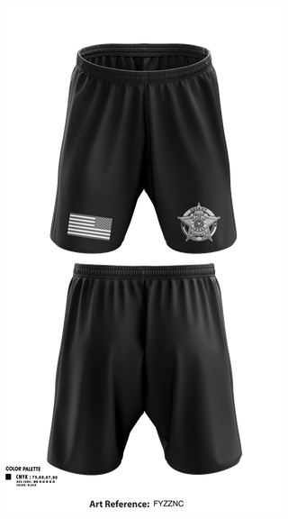 Athletic Shorts With Pockets, Pecos County Sheriff’s Office, Police, Teamtime, Team time, sublimation, custom sports apparel, team uniforms, spirit wear, spiritwear, sports uniforms, custom shirts, team store, custom team store, fundraiser sports, apparel fundraiser
