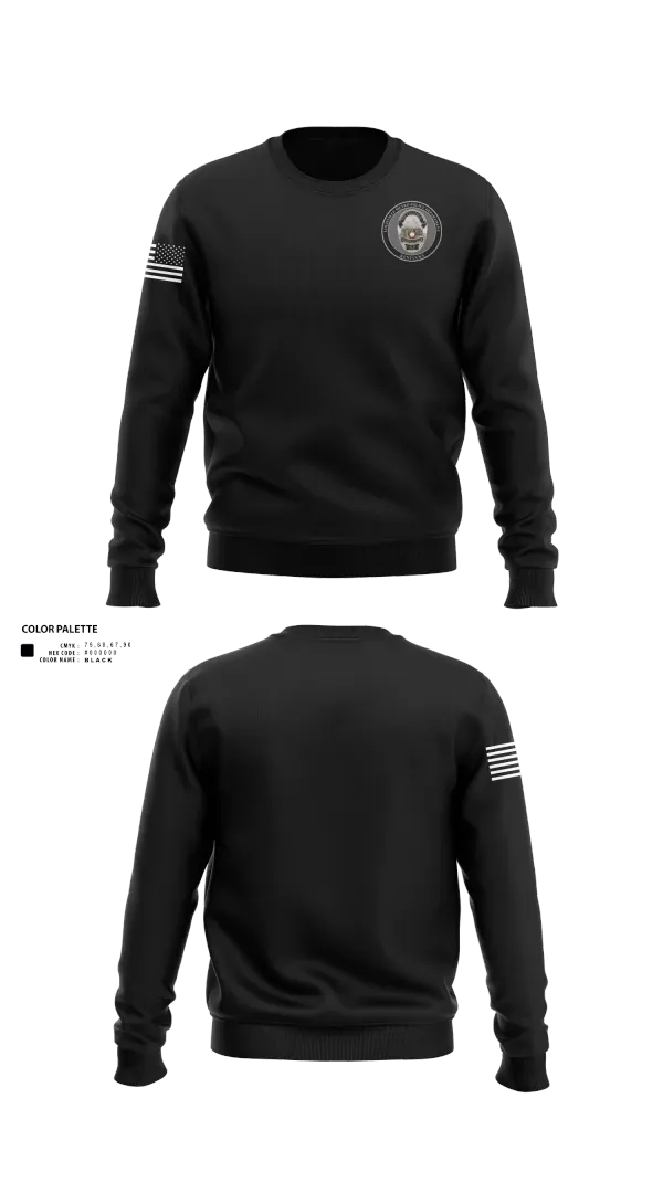 Crew Neck Sweatshirt, 3rd Division CIU, Police, Teamtime, Team time, sublimation, custom sports apparel, team uniforms, spirit wear, spiritwear, sports uniforms, custom shirts, team store, custom team store, fundraiser sports, apparel fundraiser