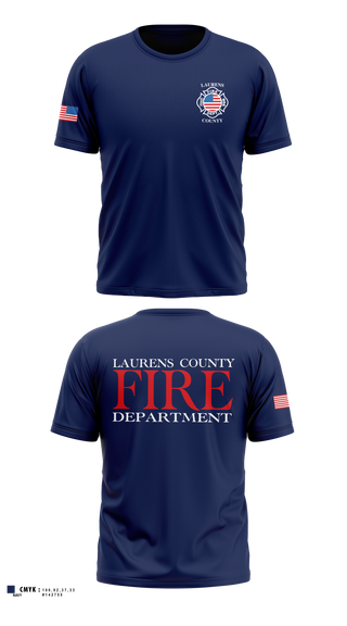 Old School Cotton Feel Shirt, Laurens County Fire Department, Fire Department, Teamtime, Team time, sublimation, custom sports apparel, team uniforms, spirit wear, spiritwear, sports uniforms, custom shirts, team store, custom team store, fundraiser sports, apparel fundraiser