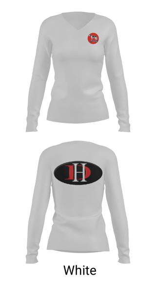 Women's Long Sleeve Vneck Shirt, Aurora Junior High School Basketball, Men's Basketball, Teamtime, Team time, sublimation, custom sports apparel, team uniforms, spirit wear, spiritwear, sports uniforms, custom shirts, team store, custom team store, fundraiser sports, apparel fundraiser