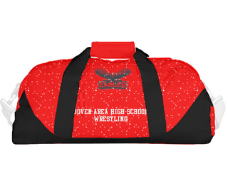 Duffle Bag, Dover Area High School Wrestling, Wrestling, Teamtime, Team time, sublimation, custom sports apparel, team uniforms, spirit wear, spiritwear, sports uniforms, custom shirts, team store, custom team store, fundraiser sports, apparel fundraiser