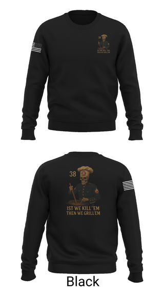 Crew Neck Sweatshirt, 1/1, Marines, Teamtime, Team time, sublimation, custom sports apparel, team uniforms, spirit wear, spiritwear, sports uniforms, custom shirts, team store, custom team store, fundraiser sports, apparel fundraiser