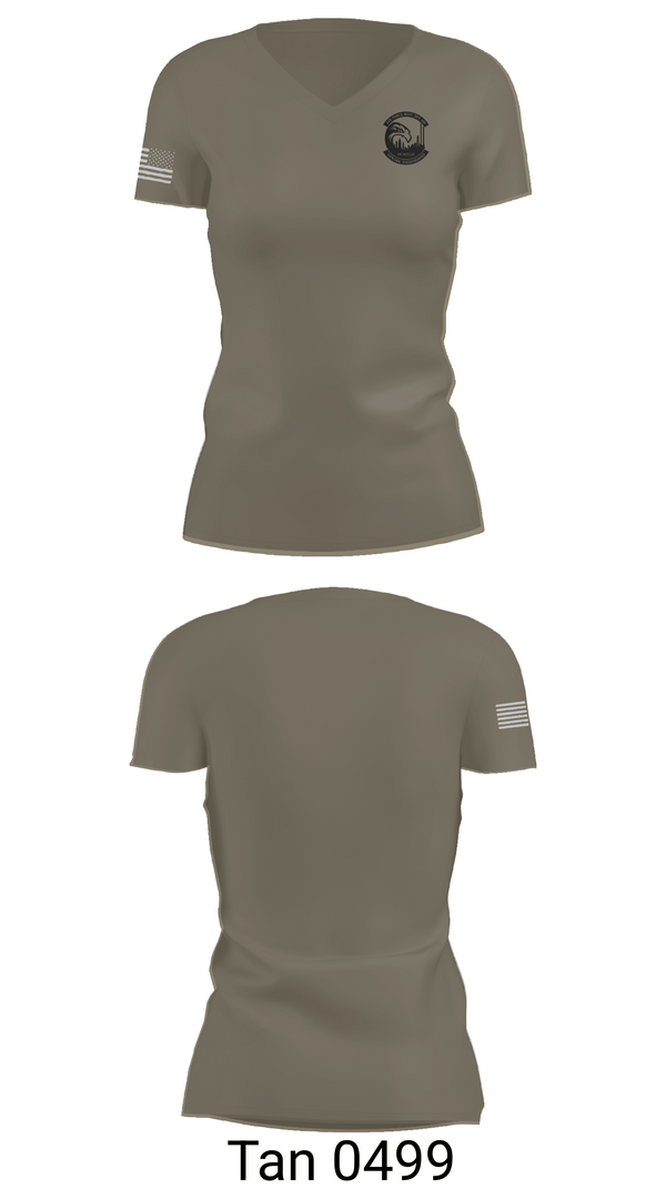 Womens Short Sleeve Vneck Shirt, Detachment 490, Air Force, Teamtime, Team time, sublimation, custom sports apparel, team uniforms, spirit wear, spiritwear, sports uniforms, custom shirts, team store, custom team store, fundraiser sports, apparel fundraiser