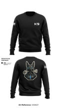 Willoughby K9 40647352 Crew Neck Sweatshirt - 100