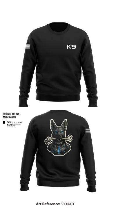 Willoughby K9 40647352 Crew Neck Sweatshirt - 100