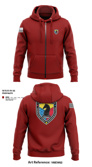 Zip Hoodie, Command Post Modernization, , Teamtime, Team time, sublimation, custom sports apparel, team uniforms, spirit wear, spiritwear, sports uniforms, custom shirts, team store, custom team store, fundraiser sports, apparel fundraiser
