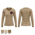Distro Women's Long Sleeve V-neck Shirt - 1