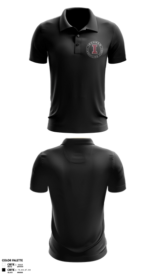 Short Sleeve Performance Polo, Ironmen Wrestling Club 26-27, Wrestling, Teamtime, Team time, sublimation, custom sports apparel, team uniforms, spirit wear, spiritwear, sports uniforms, custom shirts, team store, custom team store, fundraiser sports, apparel fundraiser