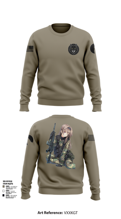 The House of Wolves 15600458 Crew Neck Sweatshirt - 21