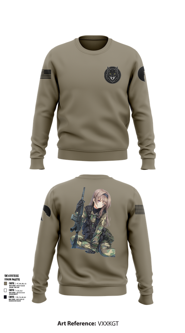 Crew Neck Sweatshirt, The House of Wolves, , Teamtime, Team time, sublimation, custom sports apparel, team uniforms, spirit wear, spiritwear, sports uniforms, custom shirts, team store, custom team store, fundraiser sports, apparel fundraiser