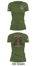 1-105th cavalry 36351622 Women's Short Sleeve V-neck Shirt - 48