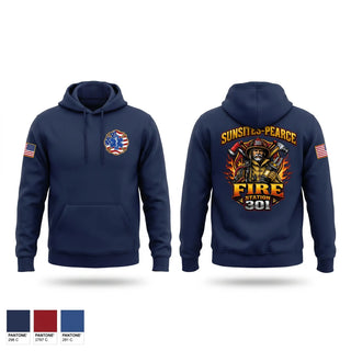 Hoodie, Sunsites Pearce Fire District S301, Fire Department, Teamtime, Team time, sublimation, custom sports apparel, team uniforms, spirit wear, spiritwear, sports uniforms, custom shirts, team store, custom team store, fundraiser sports, apparel fundraiser