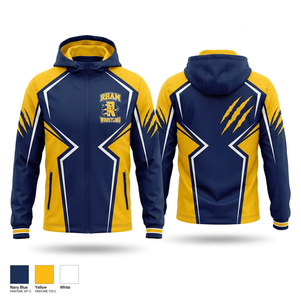 Windbreaker, RHAM RAPTORS, Wrestling, Teamtime, Team time, sublimation, custom sports apparel, team uniforms, spirit wear, spiritwear, sports uniforms, custom shirts, team store, custom team store, fundraiser sports, apparel fundraiser