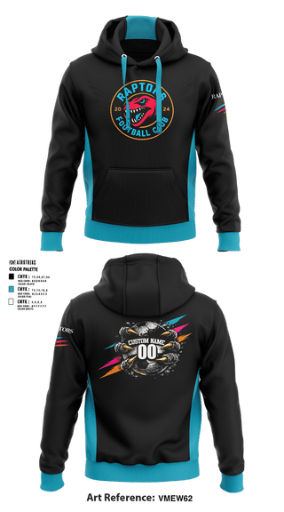 Hoodie, RAPTORS FC, Men's Soccer, Teamtime, Team time, sublimation, custom sports apparel, team uniforms, spirit wear, spiritwear, sports uniforms, custom shirts, team store, custom team store, fundraiser sports, apparel fundraiser