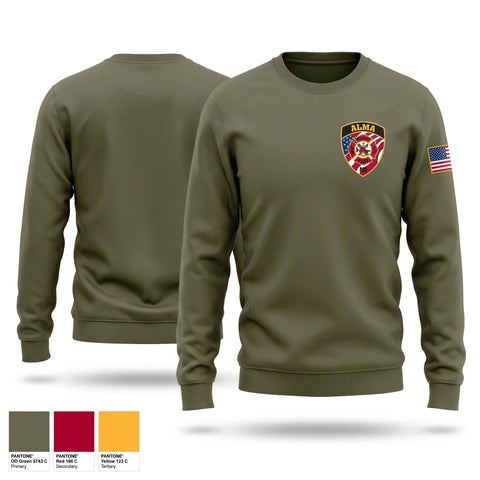 Crew Neck Sweatshirt, Alma District Fire Department, Fire Department, Teamtime, Team time, sublimation, custom sports apparel, team uniforms, spirit wear, spiritwear, sports uniforms, custom shirts, team store, custom team store, fundraiser sports, apparel fundraiser