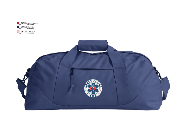 Duffle Bag, Cross Plains Area EMS, EMS/EMT, Teamtime, Team time, sublimation, custom sports apparel, team uniforms, spirit wear, spiritwear, sports uniforms, custom shirts, team store, custom team store, fundraiser sports, apparel fundraiser