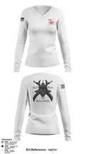 Keep It Real 37981631 Women's Long Sleeve V-neck Shirt - 2