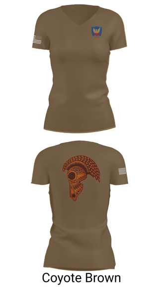 Womens Short Sleeve Vneck Shirt, HHC, 311th (T)SC, , Teamtime, Team time, sublimation, custom sports apparel, team uniforms, spirit wear, spiritwear, sports uniforms, custom shirts, team store, custom team store, fundraiser sports, apparel fundraiser