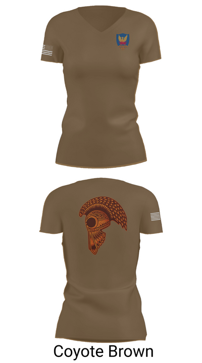 HHC, 311th (T)SC 14853900 Women's Short Sleeve V-neck Shirt - 8