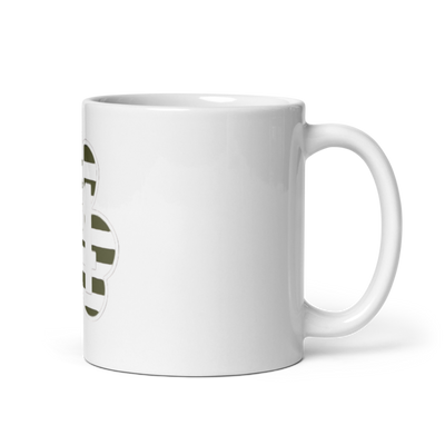 34 mgmt 15629550 White Glossy Mug - Medium
