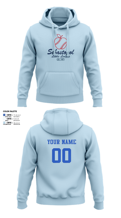 Sebastopol Little League 29313741 Hoodie - 3