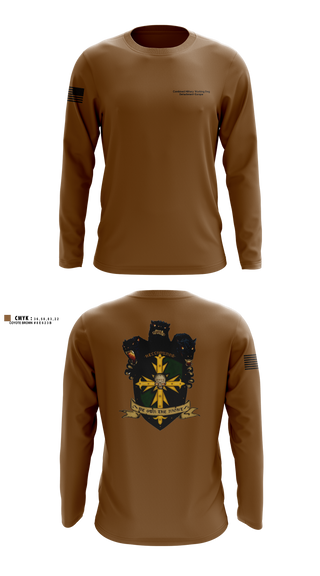 Long Sleeve Performance Shirt, CMWDD-E, Army, Teamtime, Team time, sublimation, custom sports apparel, team uniforms, spirit wear, spiritwear, sports uniforms, custom shirts, team store, custom team store, fundraiser sports, apparel fundraiser