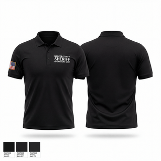 Short Sleeve Performance Polo, Mercer county sheriff operations unit, Police, Teamtime, Team time, sublimation, custom sports apparel, team uniforms, spirit wear, spiritwear, sports uniforms, custom shirts, team store, custom team store, fundraiser sports, apparel fundraiser