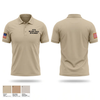 Short Sleeve Performance Polo, 137th military police detachment, Army, Teamtime, Team time, sublimation, custom sports apparel, team uniforms, spirit wear, spiritwear, sports uniforms, custom shirts, team store, custom team store, fundraiser sports, apparel fundraiser