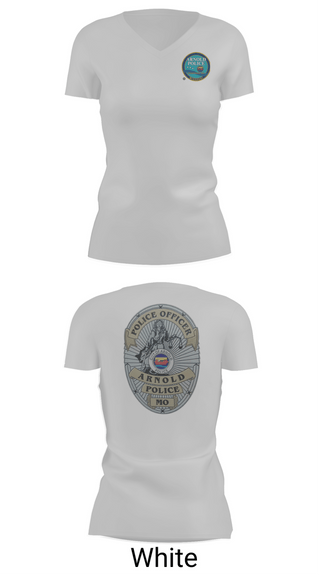 Womens Short Sleeve Vneck Shirt, Arnold, Police, Teamtime, Team time, sublimation, custom sports apparel, team uniforms, spirit wear, spiritwear, sports uniforms, custom shirts, team store, custom team store, fundraiser sports, apparel fundraiser