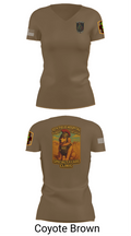 SCC 10th Field Hospital 86139824 Women's Short Sleeve V-neck Shirt - 8