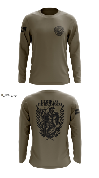 Long Sleeve Performance Shirt, Blytheville Police Department, Police, Teamtime, Team time, sublimation, custom sports apparel, team uniforms, spirit wear, spiritwear, sports uniforms, custom shirts, team store, custom team store, fundraiser sports, apparel fundraiser