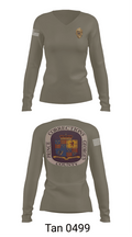 PG County Department of Corrections 75984480 Women's Long Sleeve V-neck Shirt - 11