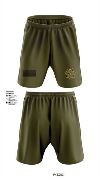 Athletic Shorts With Pockets, CDCR, Police, Teamtime, Team time, sublimation, custom sports apparel, team uniforms, spirit wear, spiritwear, sports uniforms, custom shirts, team store, custom team store, fundraiser sports, apparel fundraiser