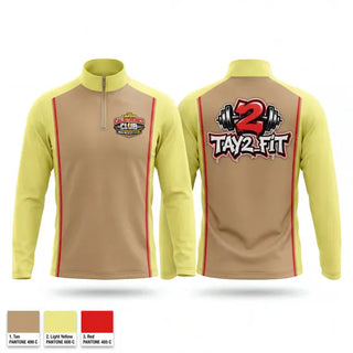 Quarter Zip Jacket, The Cardio Calisthenics Club, E-Sports, Teamtime, Team time, sublimation, custom sports apparel, team uniforms, spirit wear, spiritwear, sports uniforms, custom shirts, team store, custom team store, fundraiser sports, apparel fundraiser