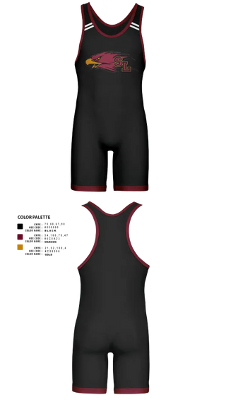 Wrestling Singlet, Silver Lake Eagles, Wrestling, Teamtime, Team time, sublimation, custom sports apparel, team uniforms, spirit wear, spiritwear, sports uniforms, custom shirts, team store, custom team store, fundraiser sports, apparel fundraiser