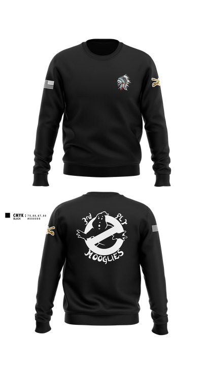 3rd PLT, Alpha Company, 2nd Cavalry 5th regiment 38799730 Crew Neck Sweatshirt - 4